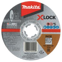 Makita Trennscheibe 125mm - INOX - X-LOCK