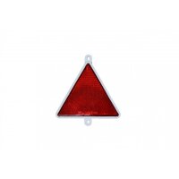 Dreieckrückstrahler rot, 2 Laschen