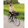 Fahrradtasche Vacation schwarz/rot, 38x25x25cm